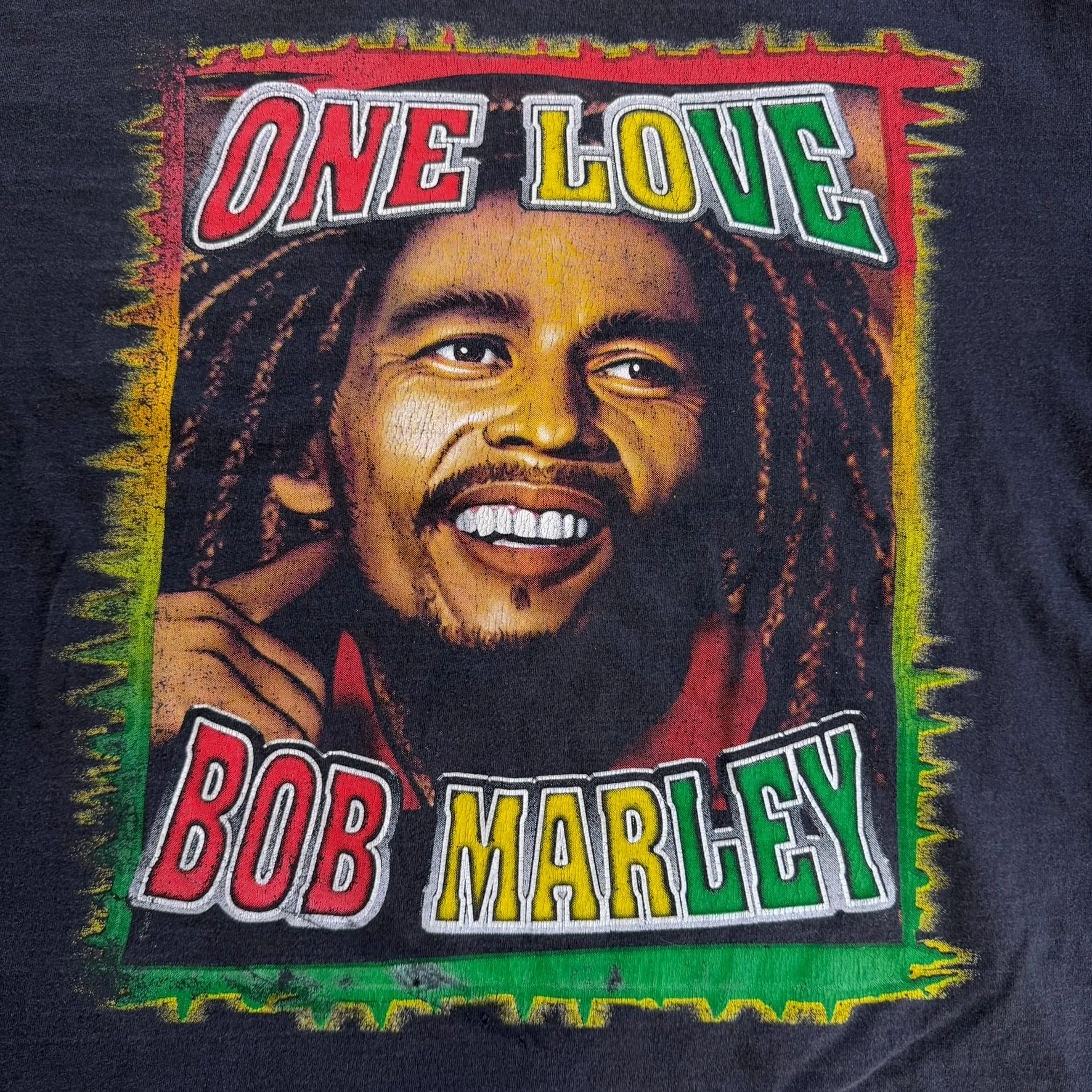 J- Vintage Rock Eagle Bob Marley One Love Graphic Picture Tee - XL sold by HG Vintage product image thumbnail 2