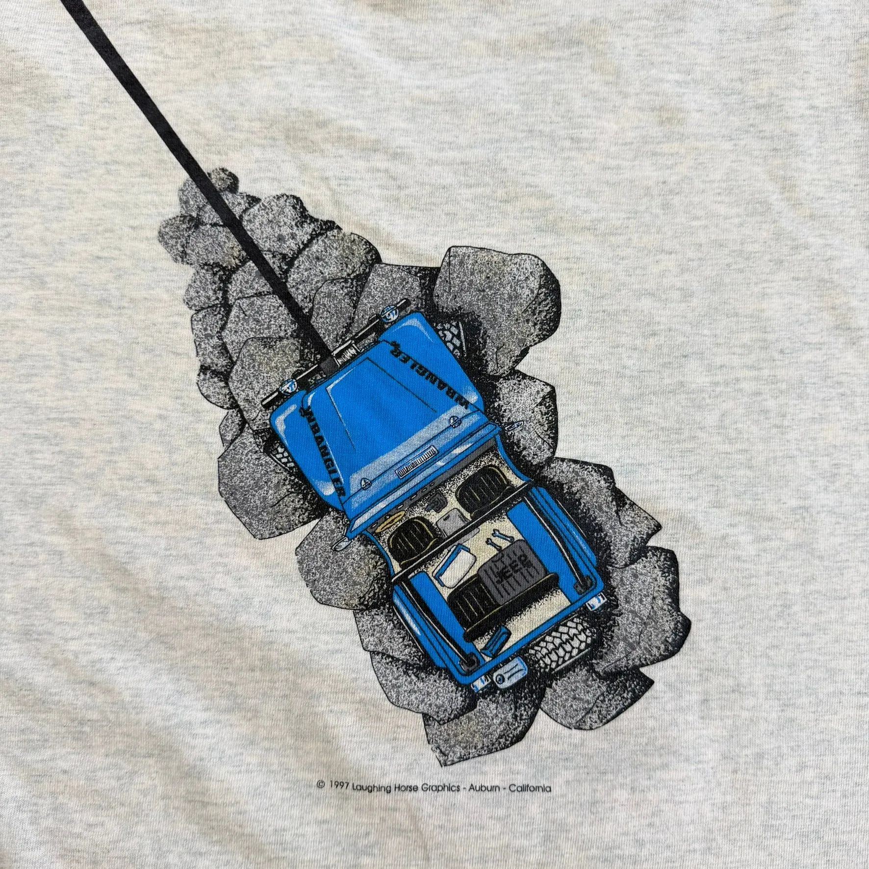 J- Vintage '97 Warden's Hangtown California Jeep Graphic Tee - XL sold by HG Vintage product image thumbnail 4