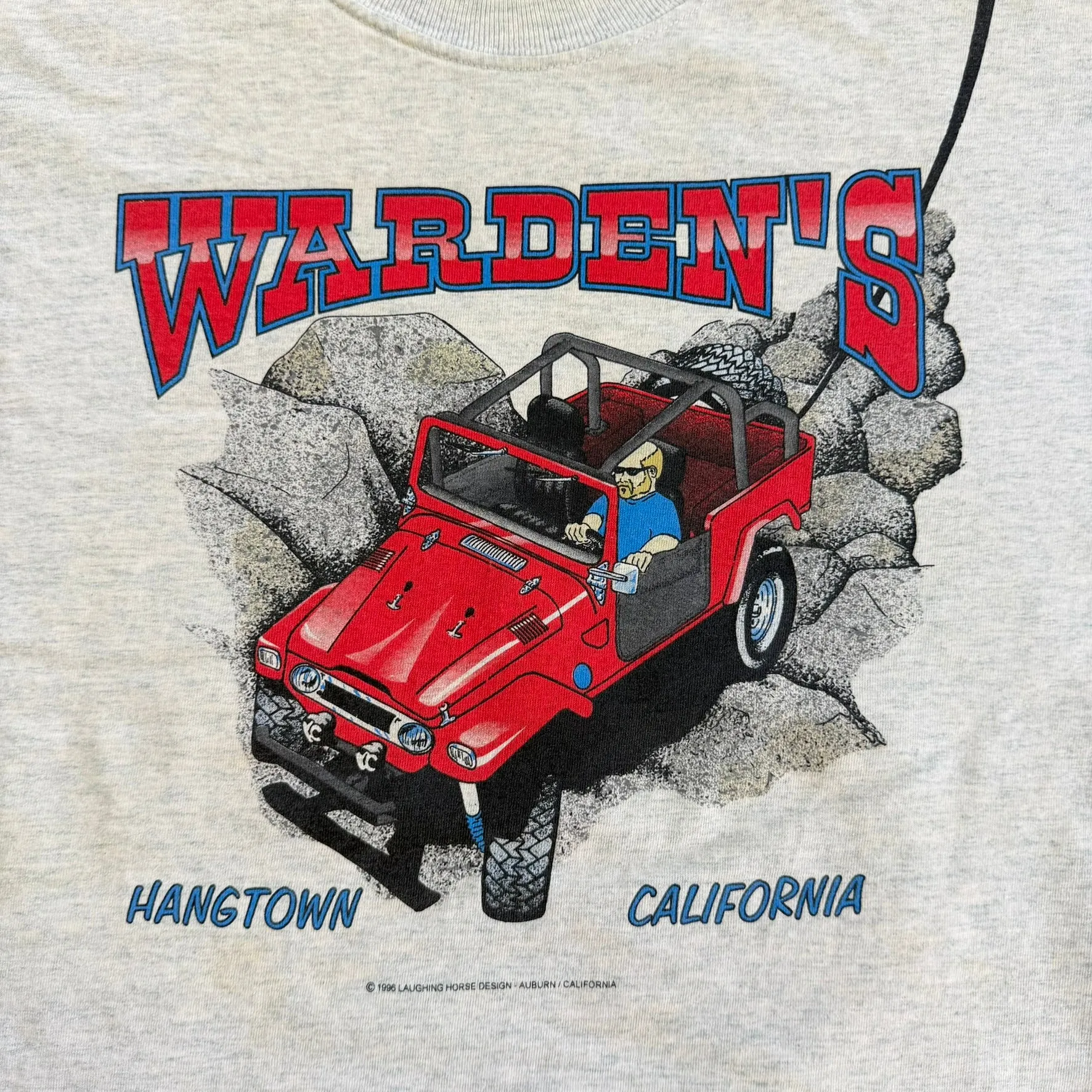 J- Vintage '97 Warden's Hangtown California Jeep Graphic Tee - XL sold by HG Vintage product image thumbnail 2
