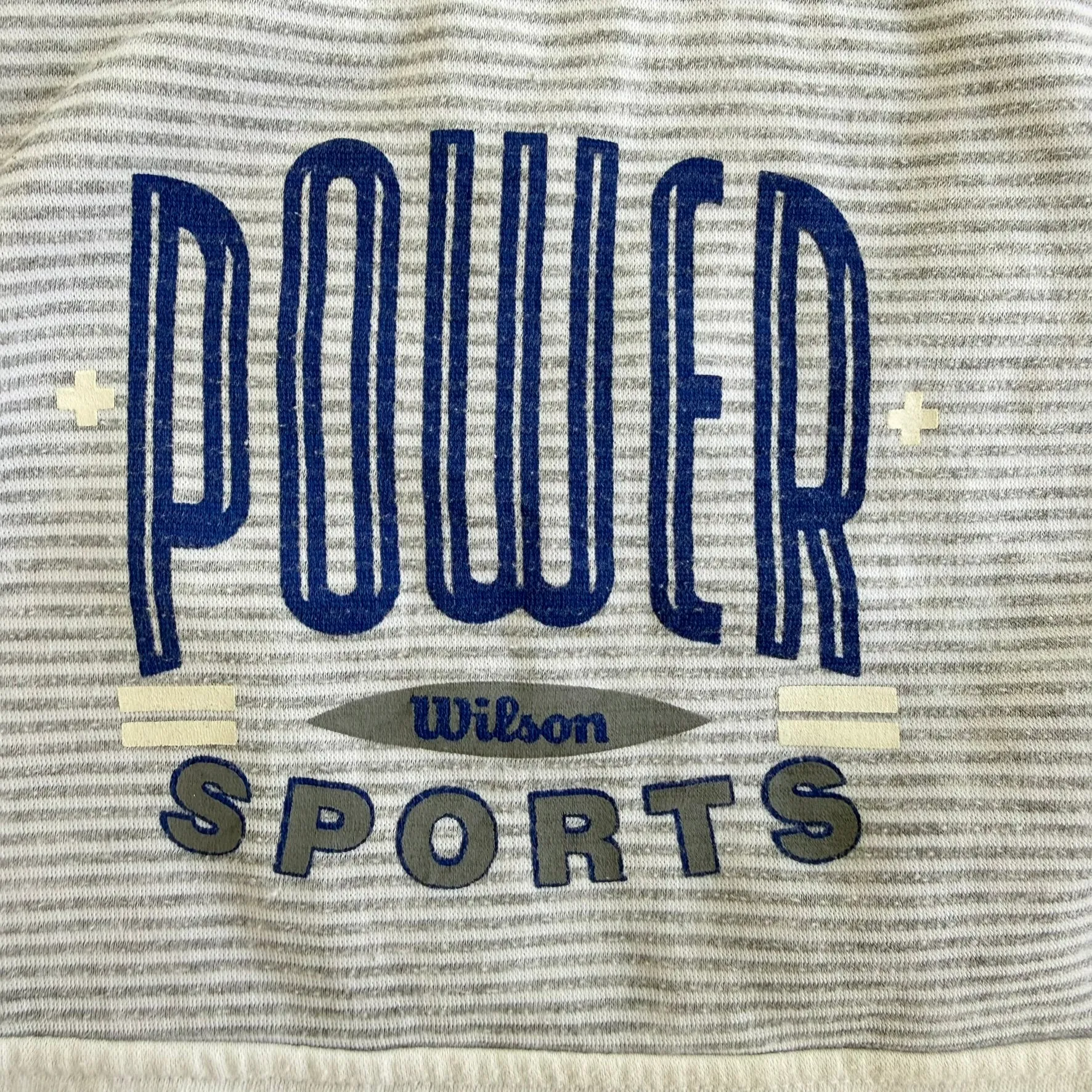 J- Vintage Wilson Sports Power Text Graphic Crewneck - L sold by HG Vintage product image thumbnail 2