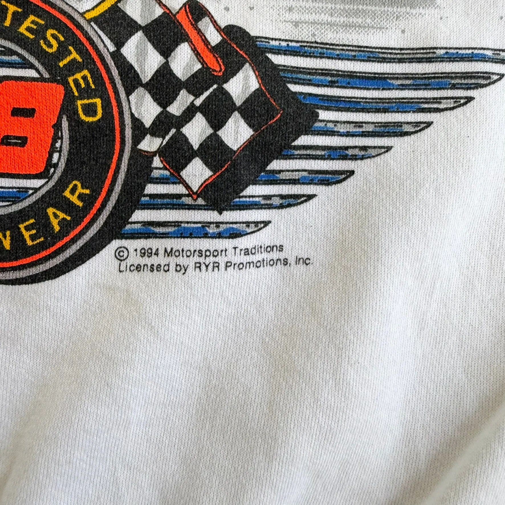 J- Vintage '94 Nascar Ernie Irvan Halvoline Car Graphic Crewneck - L sold by HG Vintage product image thumbnail 3