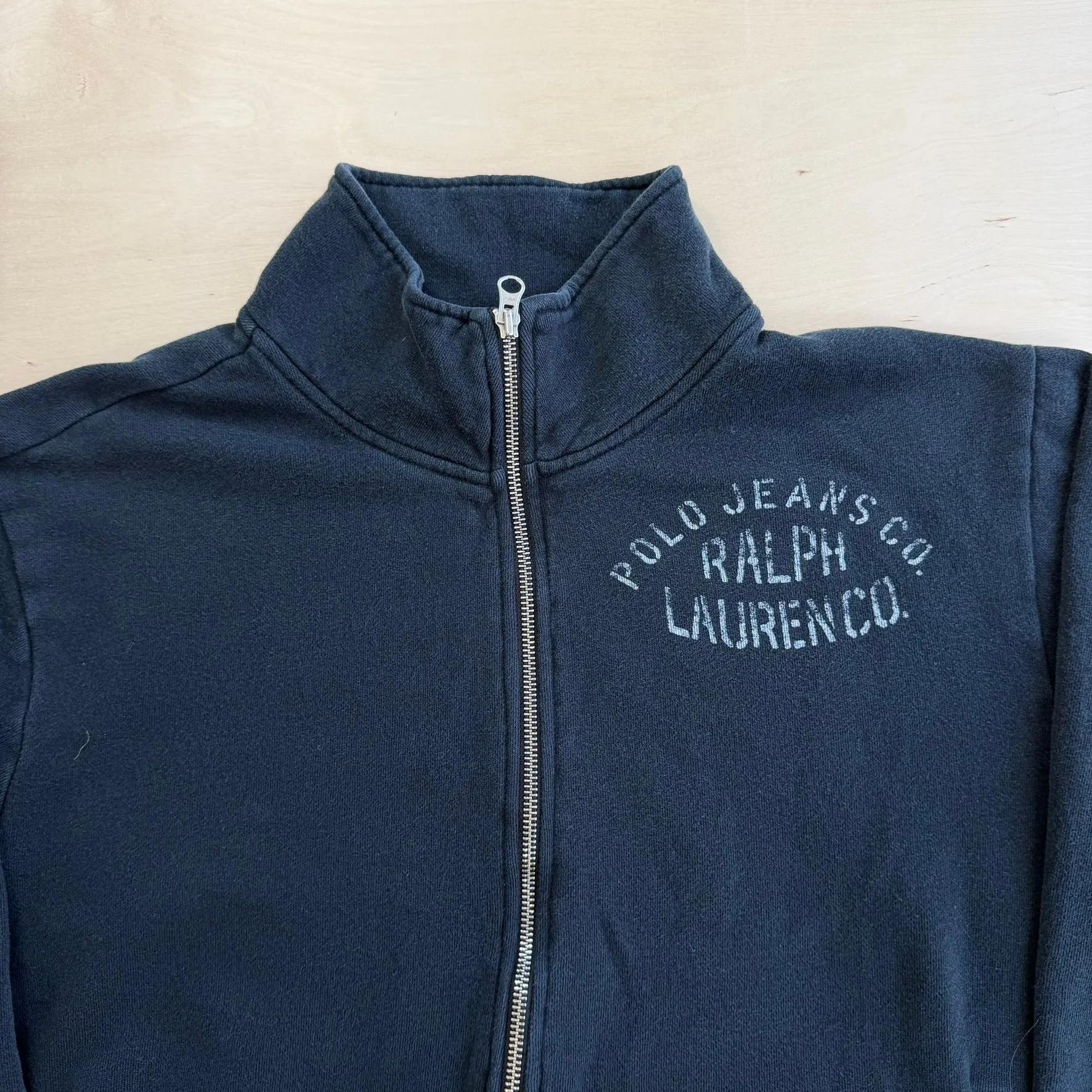 J- Vintage Polo RL Jeans Company Zip Up Sweatshirt Track Jacket - L sold by HG Vintage product image thumbnail 2