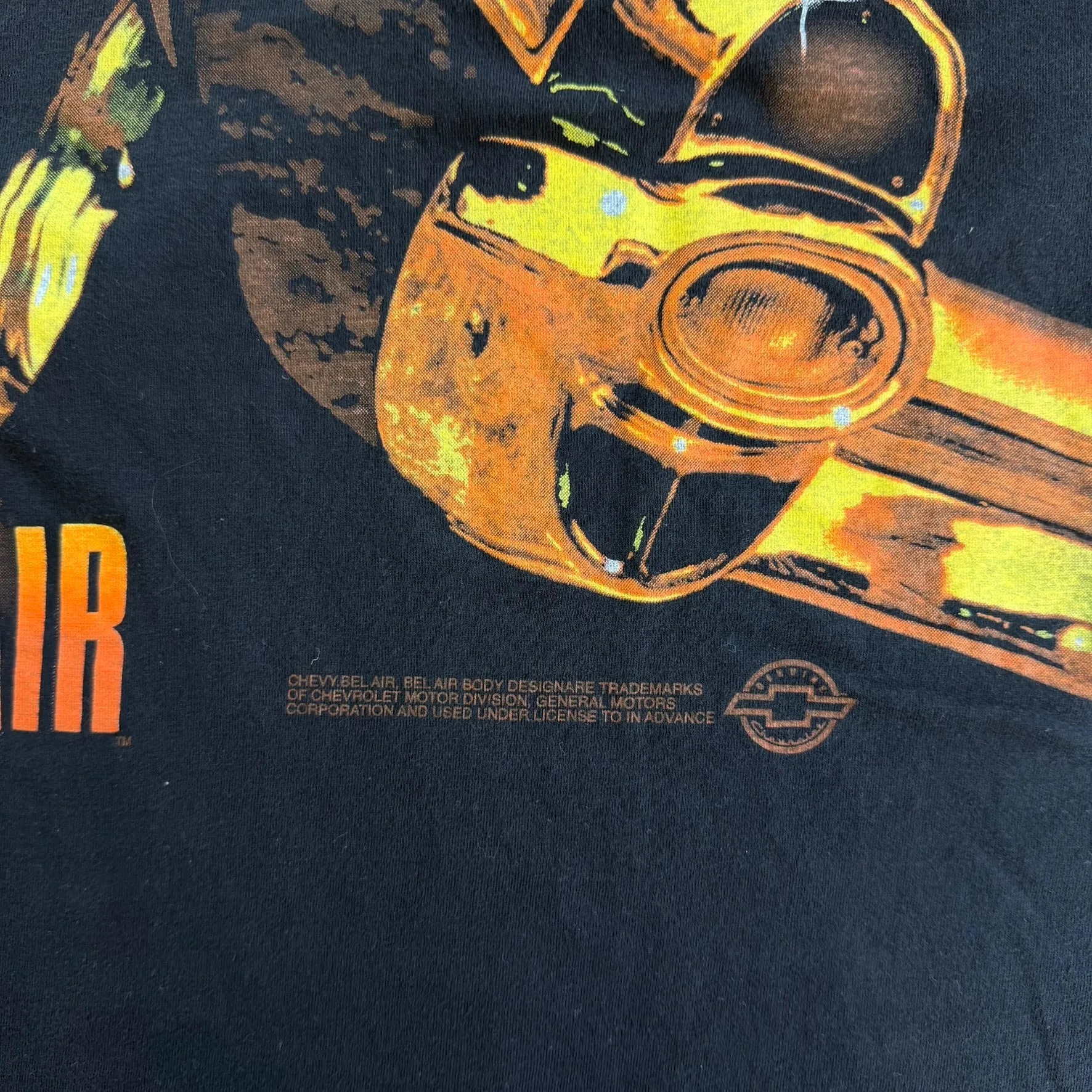 J- Vintage 90s 57 Chevy Bel Air Car Graphic Tee - 2XL sold by HG Vintage product image thumbnail 3