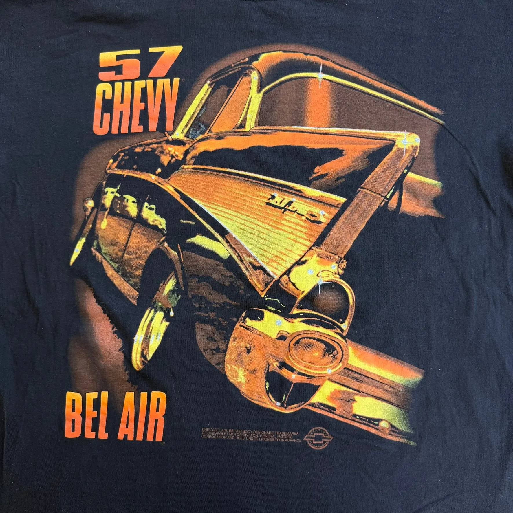 J- Vintage 90s 57 Chevy Bel Air Car Graphic Tee - 2XL sold by HG Vintage product image thumbnail 2
