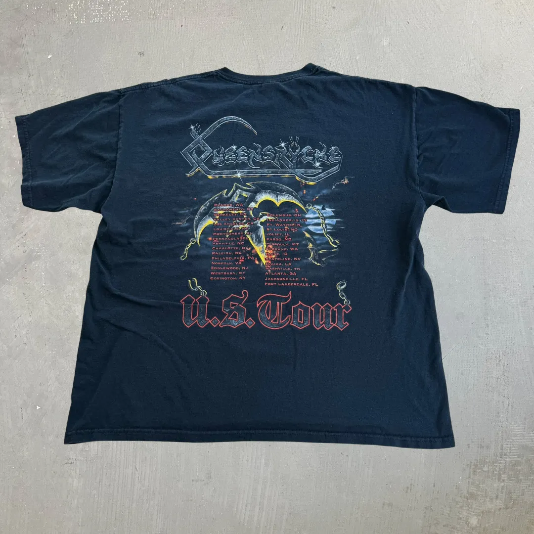 J- Vintage '90 Queensryche 1990 World Tour Graphic Tee - XL sold by HG Vintage product image thumbnail 4