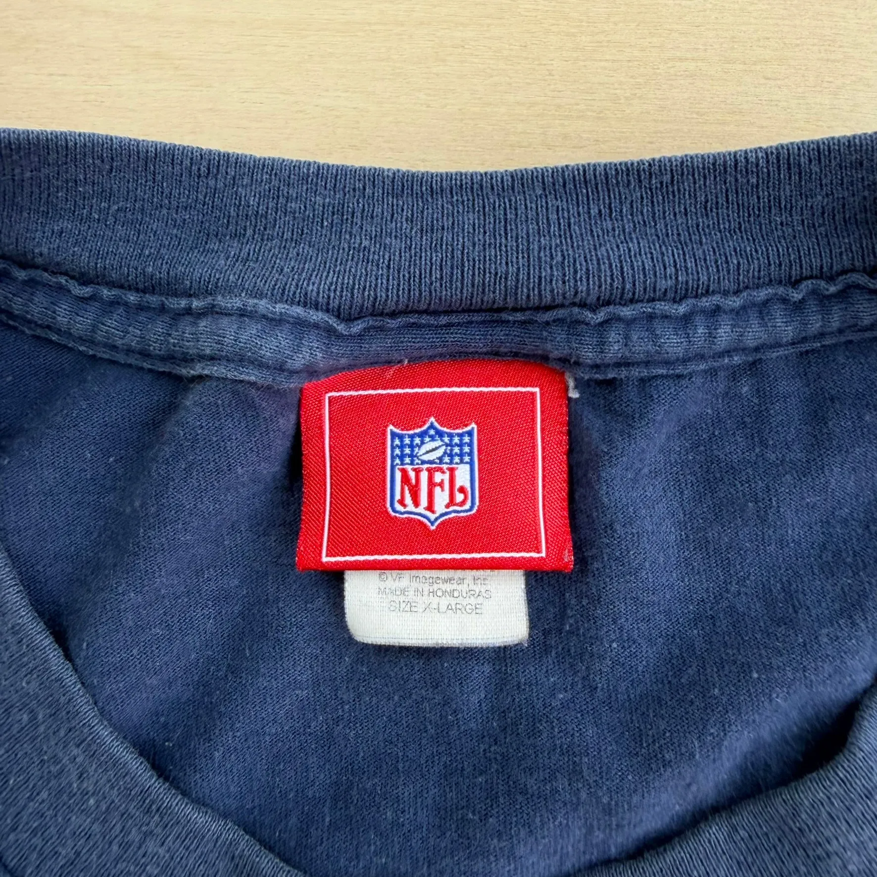 J- Vintage '04 Boston Red Sox New England Patriots NFL City Of Champions Graphic Long Sleeve Tee - L sold by HG Vintage product image thumbnail 3