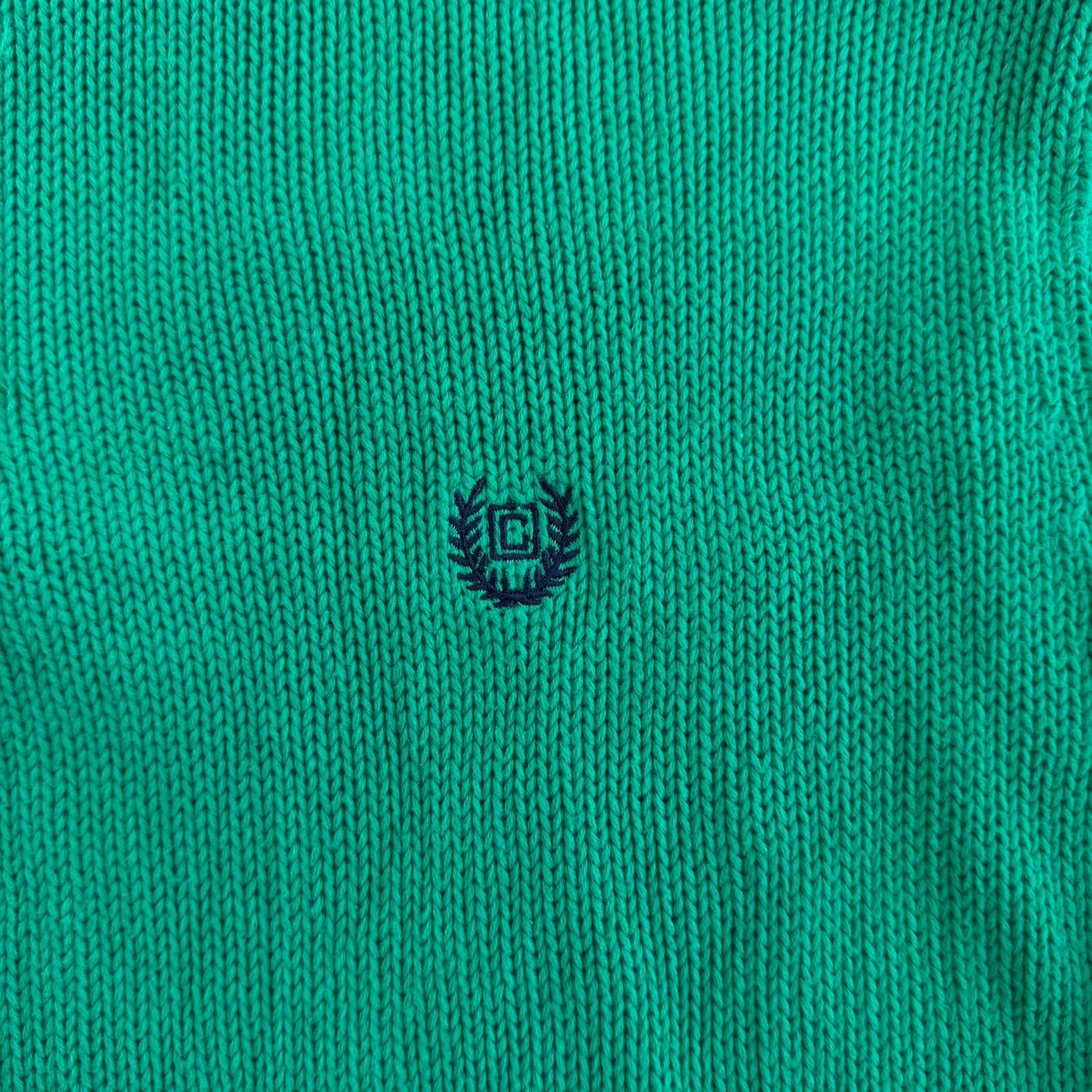 J- Vintage Chaps RL Embroidered Logo Quarter Zip Knit Sweater - L sold by HG Vintage product image thumbnail 3