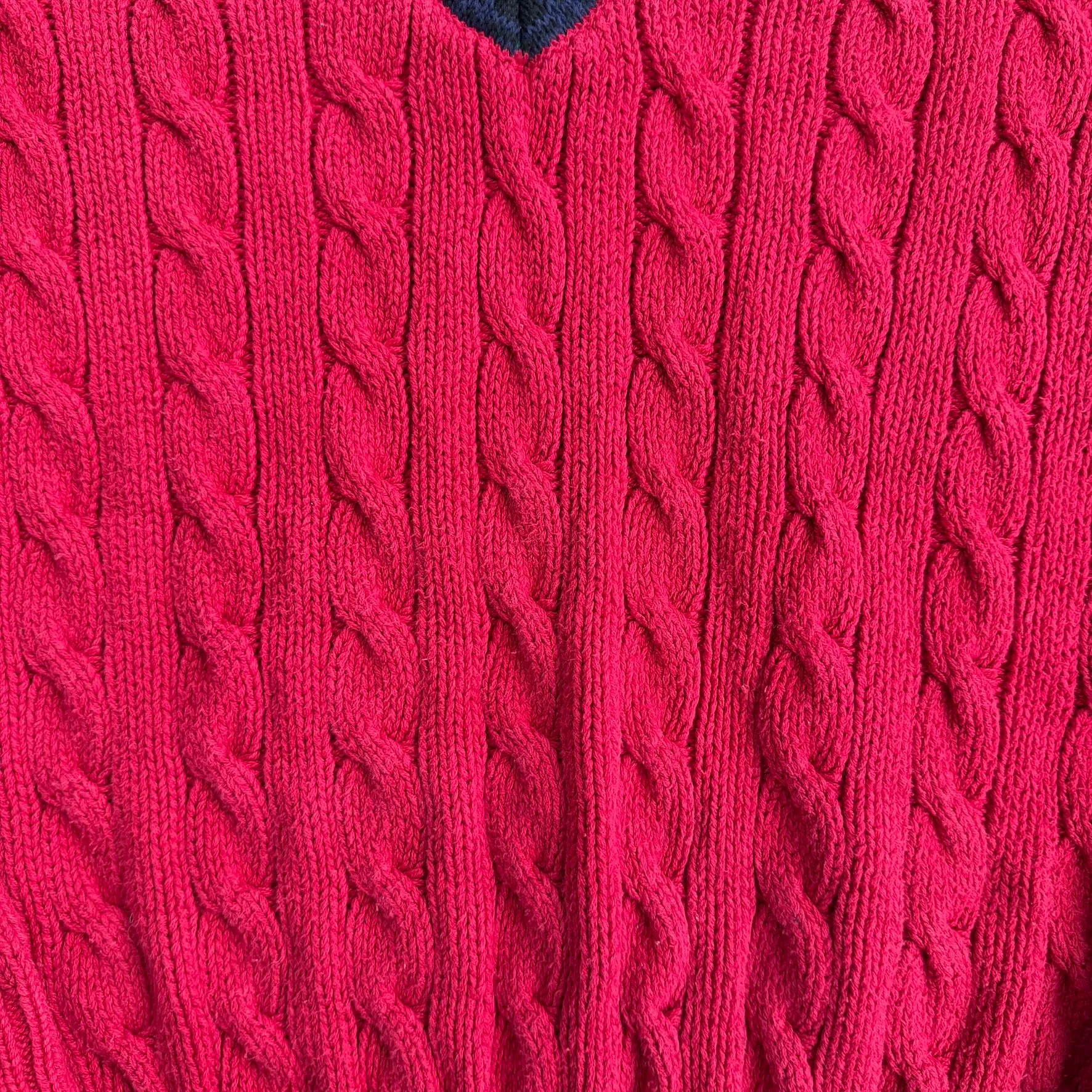 J- Vintage Gap Red & Plaid Green Pattern Knit Sweater - XL sold by HG Vintage product image thumbnail 2
