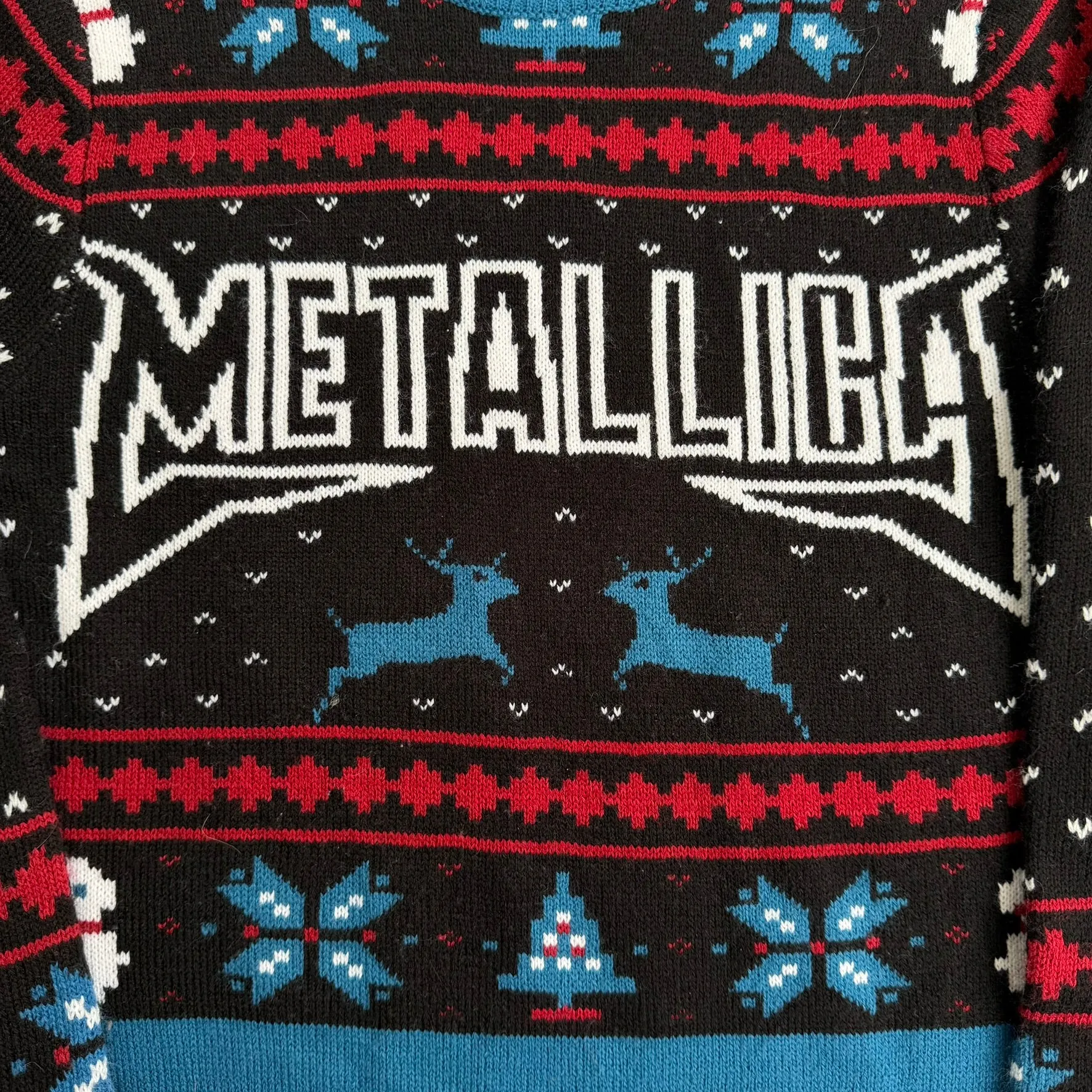 J- '18 Metallica Graphic Knit Sweater - XS sold by HG Vintage product image thumbnail 2