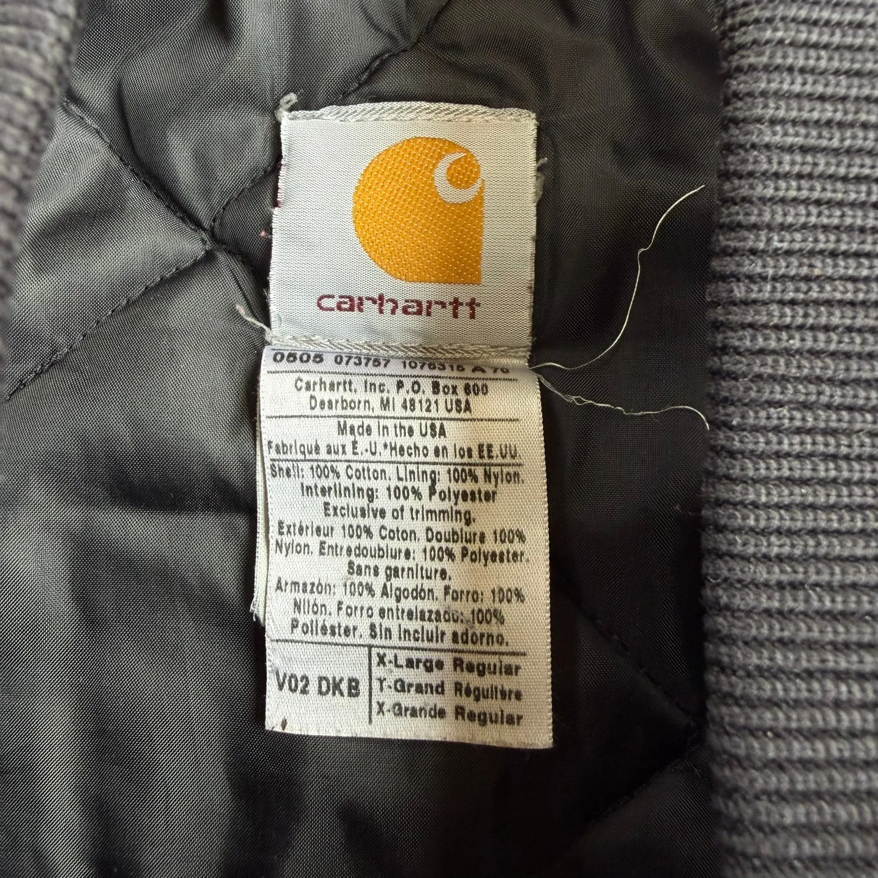 J- Vintage Carhartt Made In USA Chocolate Brown Work Vest - XL sold by HG Vintage product image thumbnail 4