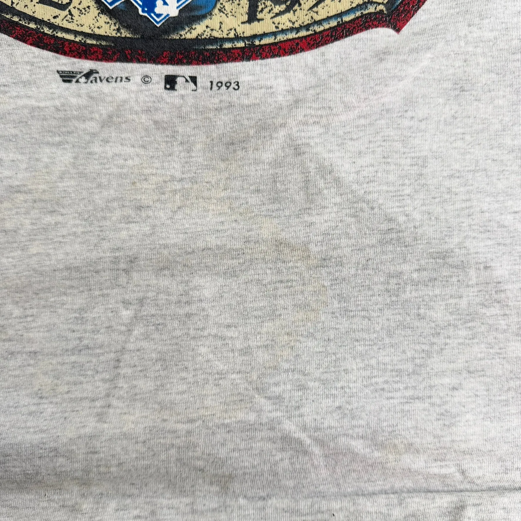 J- Vintage '93 Toronto Blue Jays MLB World Series Champions Graphic Single Stitch Tee - L sold by HG Vintage product image thumbnail 5