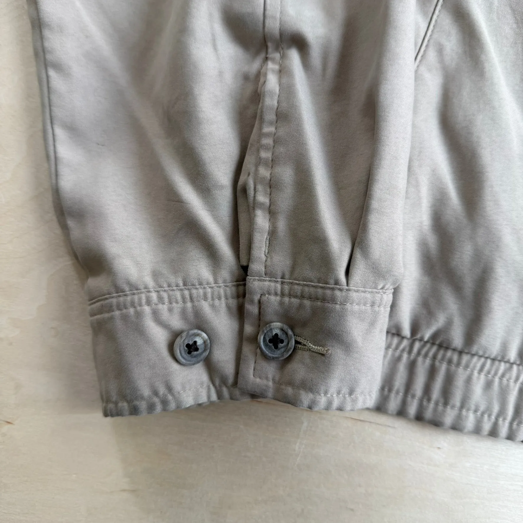 J- Vintage Polo RL Embroidered Logo Beige Harrington Jacket - M sold by HG Vintage product image thumbnail 5