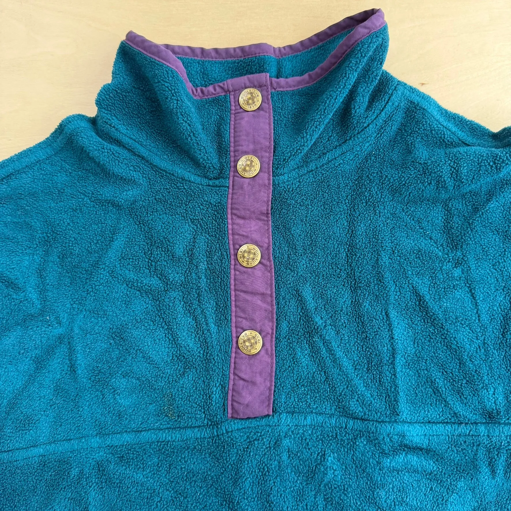 J- Vintage Woolrich Made In USA Pullover Polar Fleece - L sold by HG Vintage product image thumbnail 2