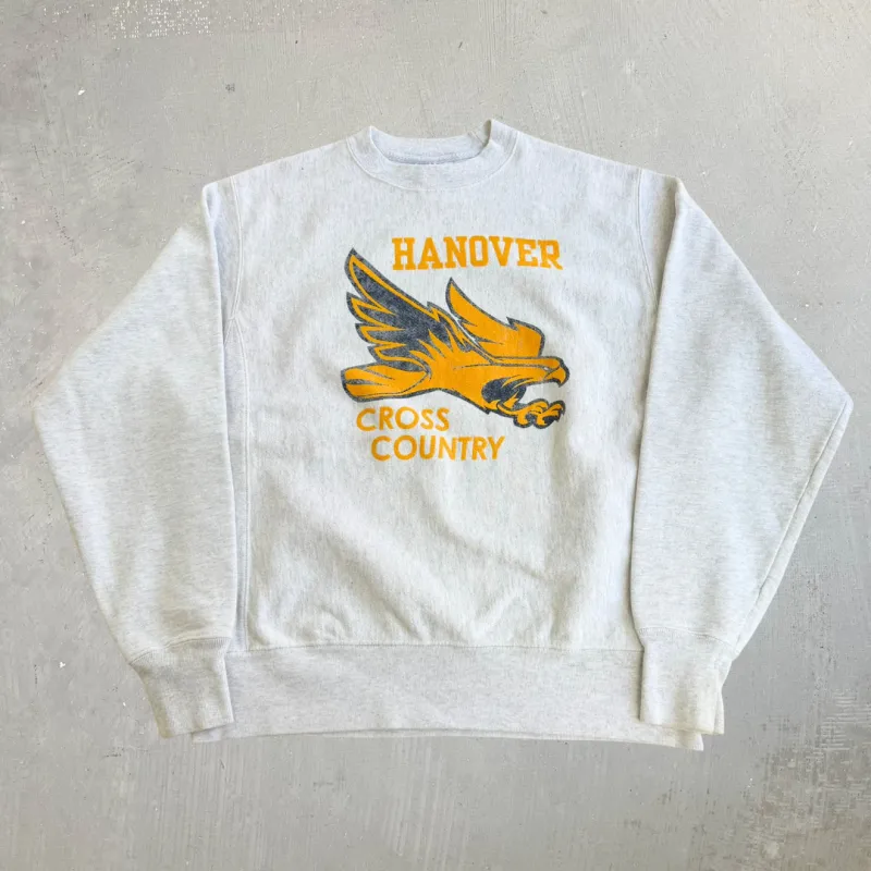 J- Vintage Champion Reverse Weave Hanover Cross Country Graphic Crewneck - M made by HG Vintage
