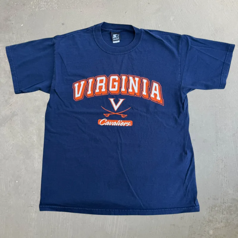 J- Vintage University Of Virginia Cavaliers Starter Team Graphic Tee - L made by HG Vintage