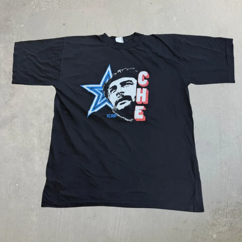 J- Vintage Che Guevara Graphic Single Stitch Tee - 46 (fits XL) made by HG Vintage