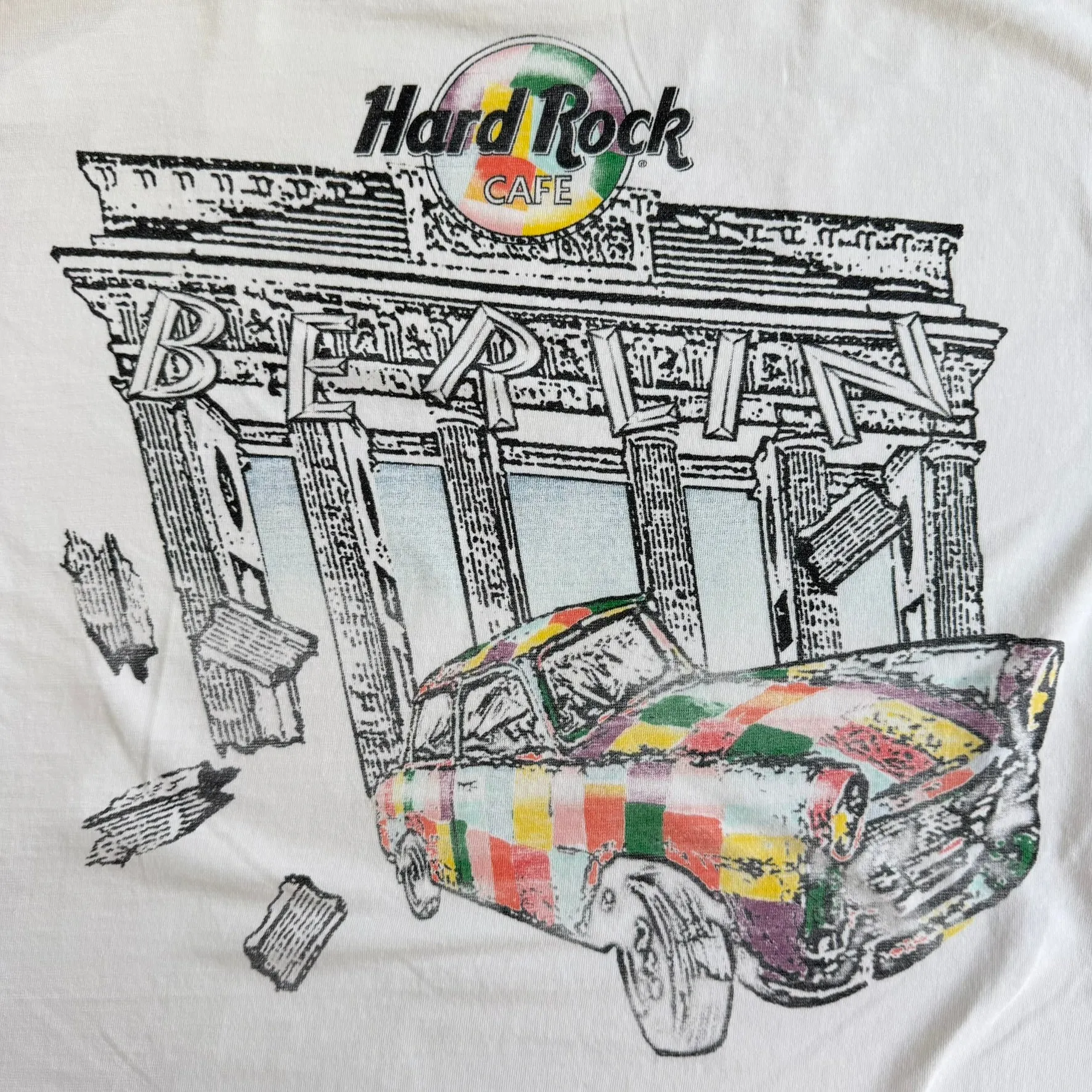 J- Vintage 90s Hard Rock Cafe Berlin Graphic Tee - L sold by HG Vintage product image thumbnail 5