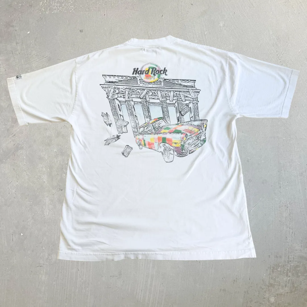 J- Vintage 90s Hard Rock Cafe Berlin Graphic Tee - L sold by HG Vintage product image thumbnail 4