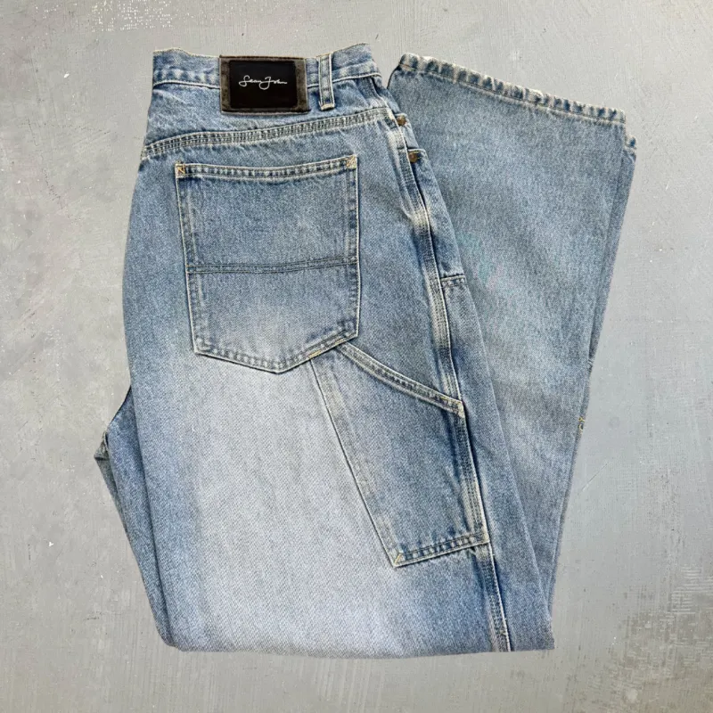 J- Vintage Y2K Sean John Carpenter Double Knee Jeans -  w36 (fits 35x31) made by HG Vintage
