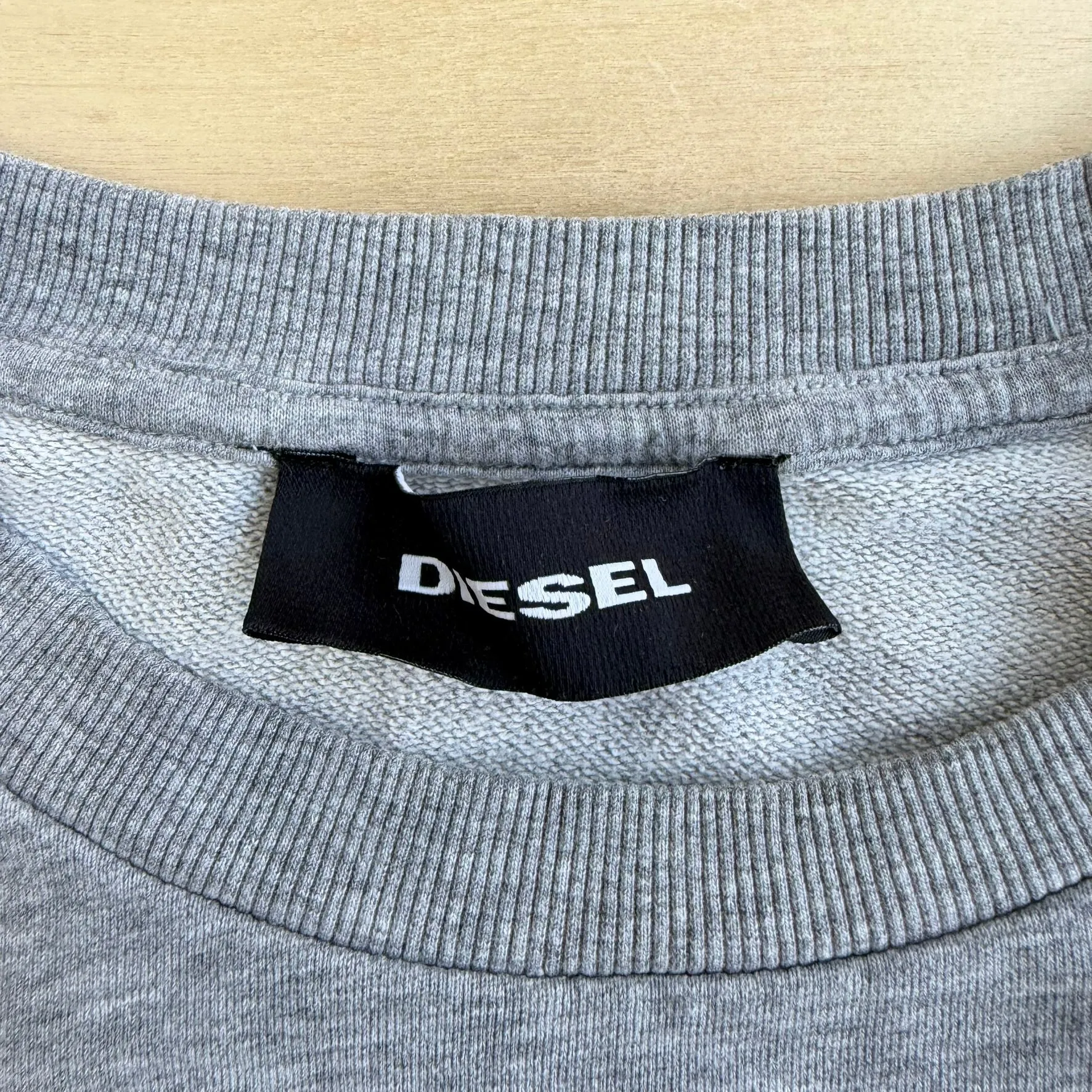 J- Vintage Diesel Denim Division Embroidered Felt Logo Crewneck - M sold by HG Vintage product image thumbnail 4