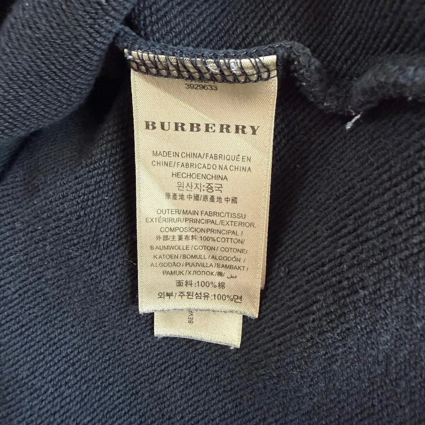 J- Bootleg Burberry Embroidered Cities Skyline Crewneck - 2XL (fits L) sold by HG Vintage product image thumbnail 5