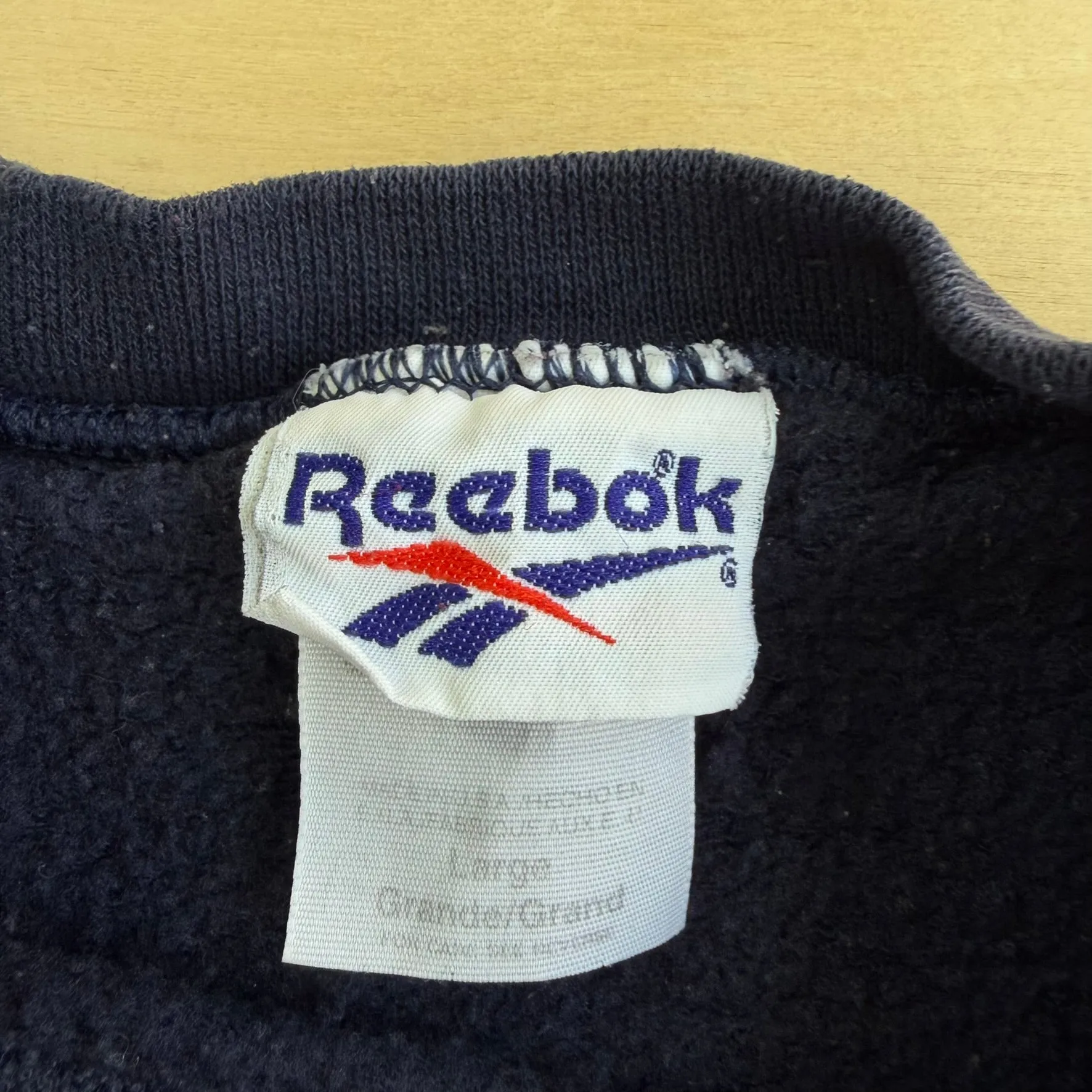 J- Vintage 90s Reebok Embroidered Text Logo Crewneck - L sold by HG Vintage product image thumbnail 4