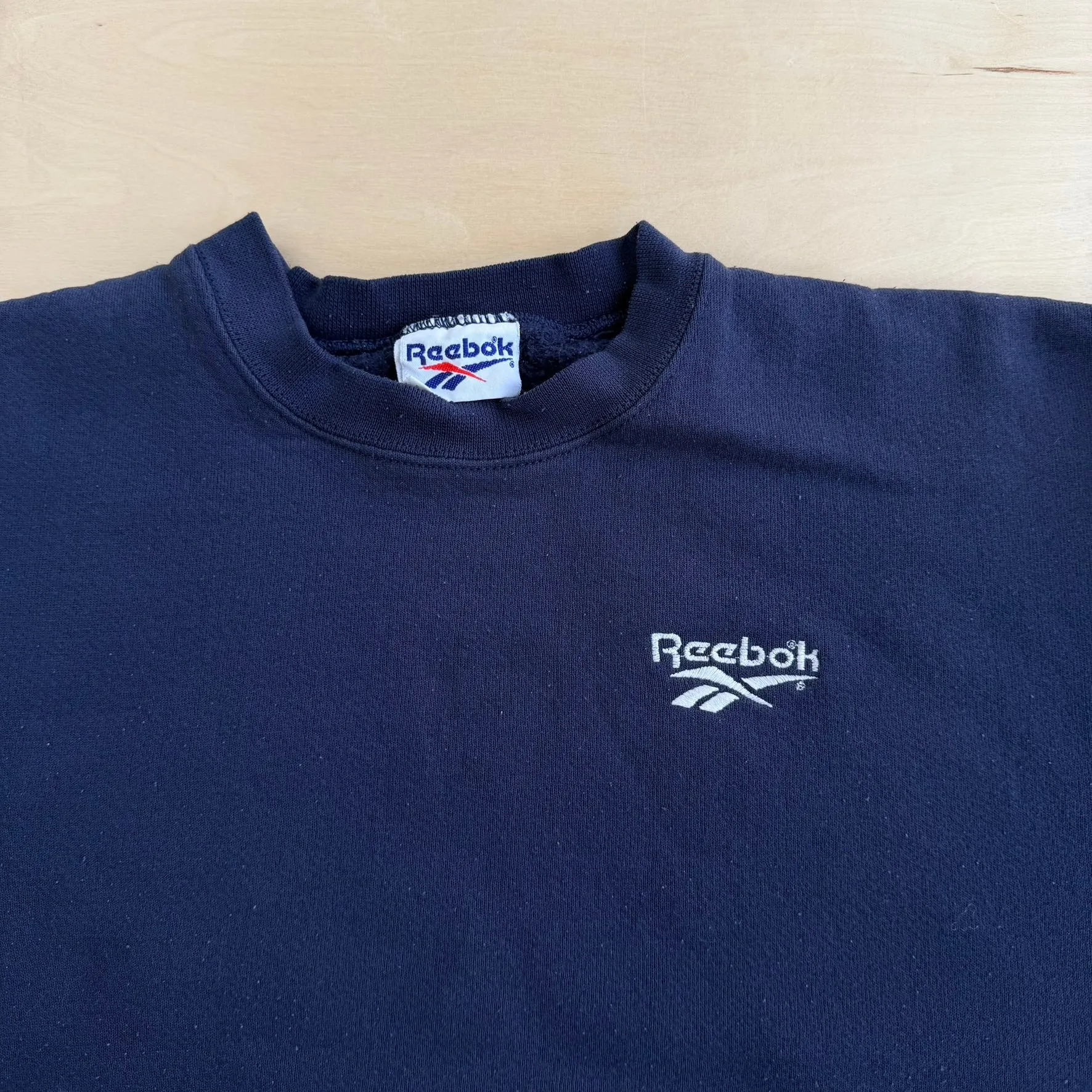 J- Vintage 90s Reebok Embroidered Text Logo Crewneck - L sold by HG Vintage product image thumbnail 2