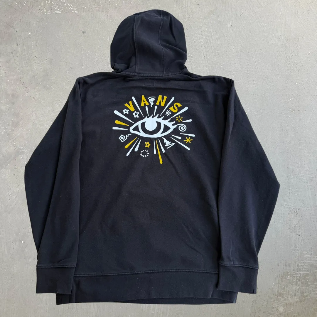 J- Vans Eyes & Scribbles Graphic Hoodie - M sold by HG Vintage product image thumbnail 4