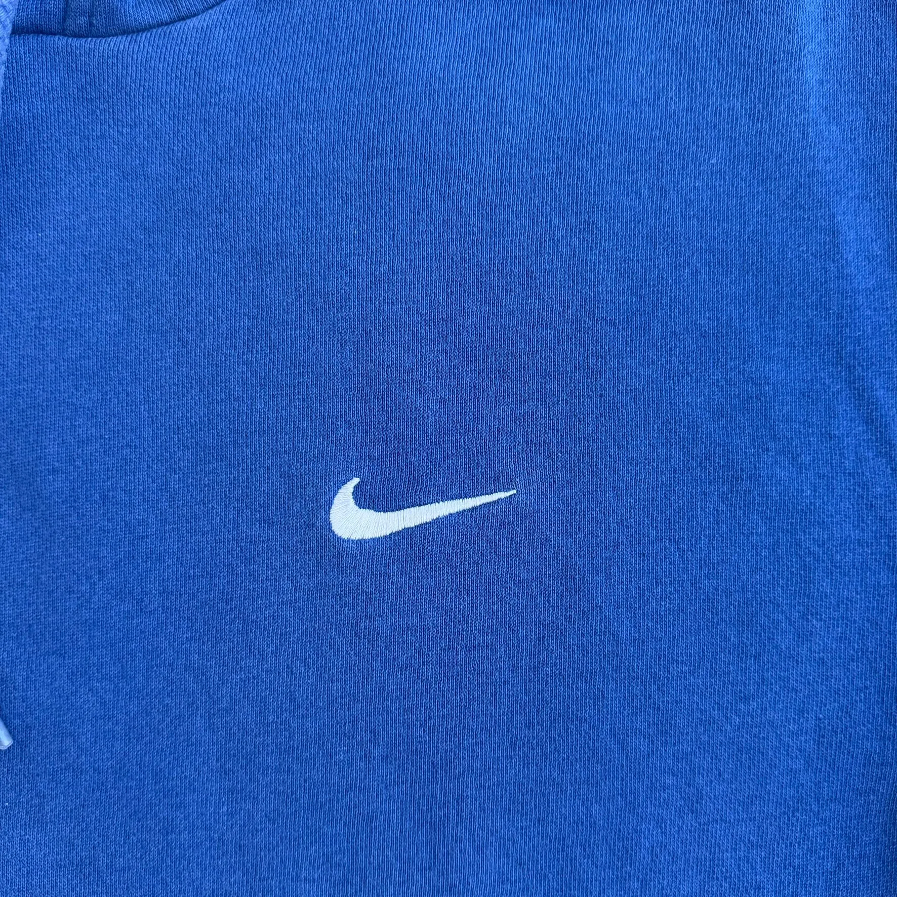 J- Vintage Nike Embroidered Swoosh Made In Canada Blue Hoodie - M sold by HG Vintage product image thumbnail 3