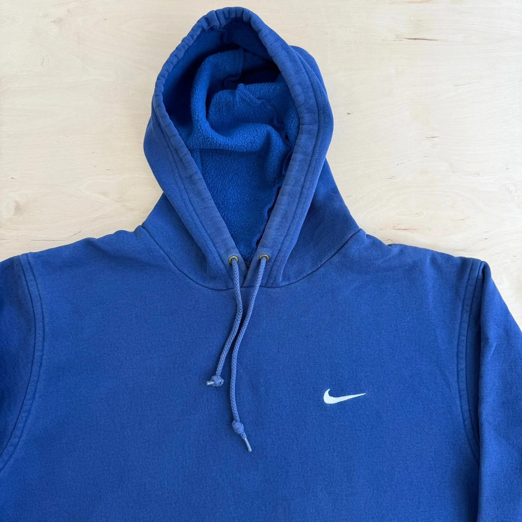 J- Vintage Nike Embroidered Swoosh Made In Canada Blue Hoodie - M sold by HG Vintage product image thumbnail 2
