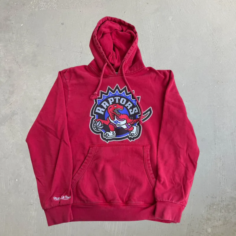 J- Vintage Toronto Raptors NBA Mitchell & Ness Graphic Logo Hoodie - M made by HG Vintage
