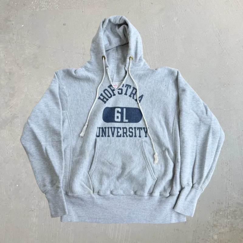 J- Vintage 70s Champion Reverse Weave Hofstra University Made In USA Hoodie - M made by HG Vintage
