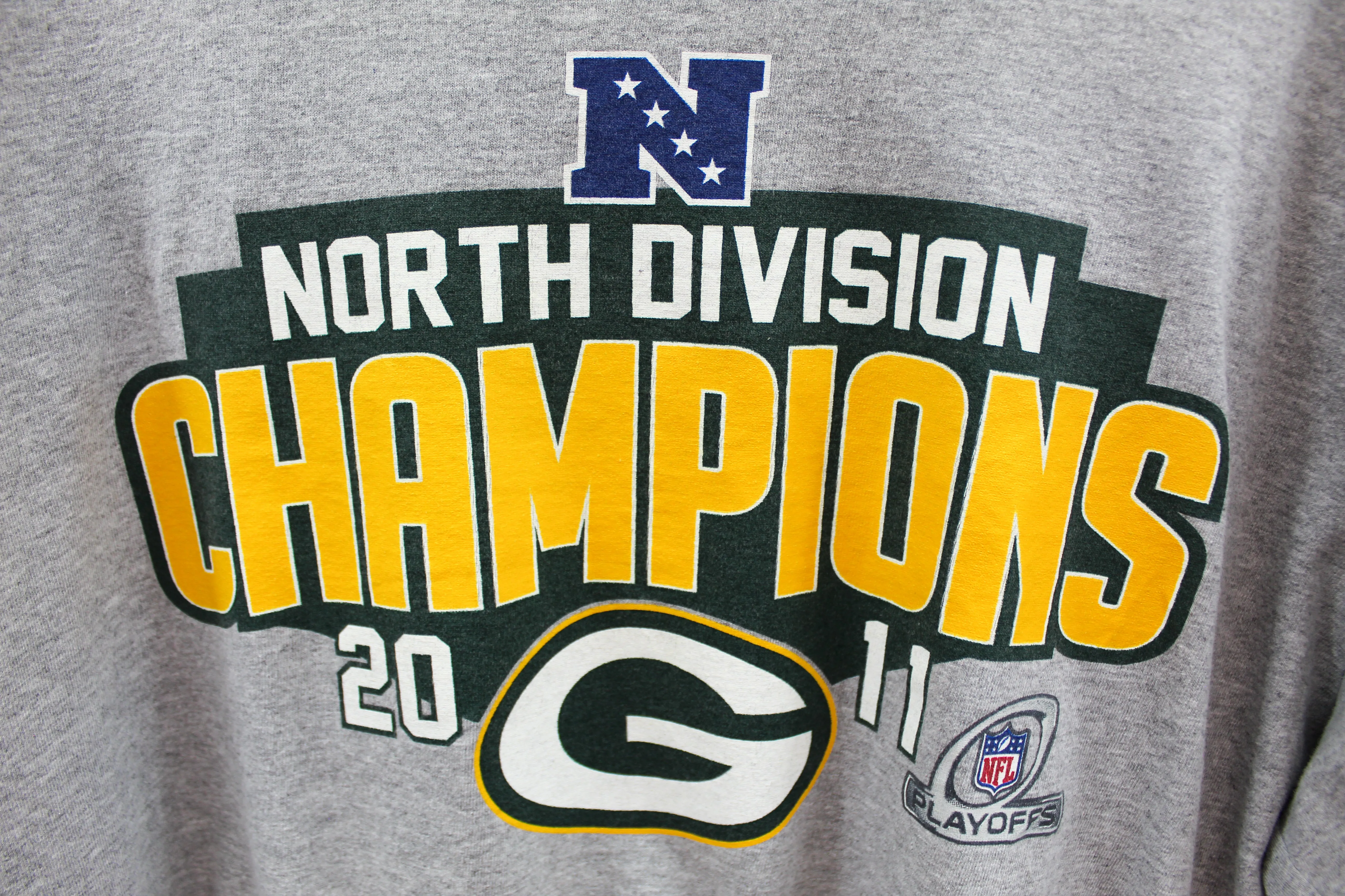 Z - 2011 NFL Green Bay Packers Division Champ Long Sleeve Tee sold by HG Vintage product image thumbnail 2