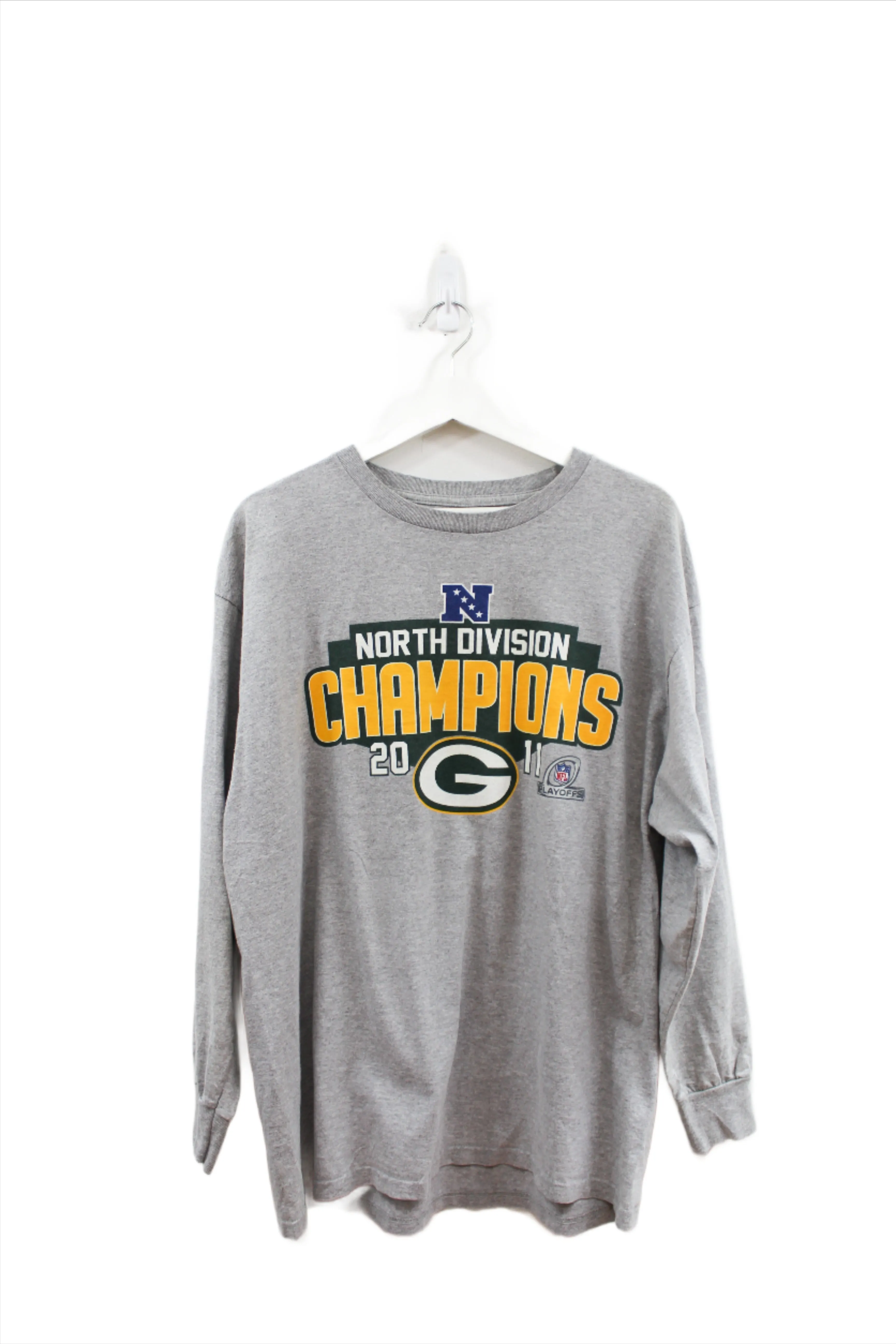 Z - 2011 NFL Green Bay Packers Division Champ Long Sleeve Tee sold by HG Vintage