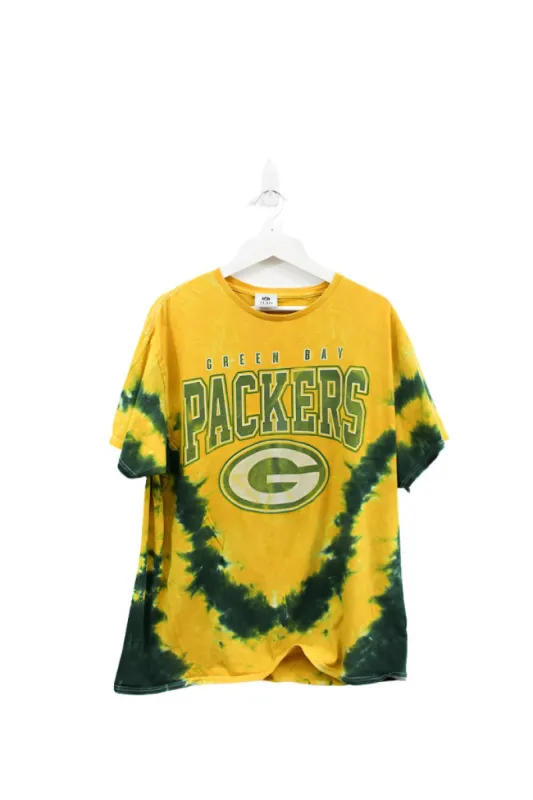 Z - NFL Green Bay Packers Logo Tie Dye Tee made by NFL