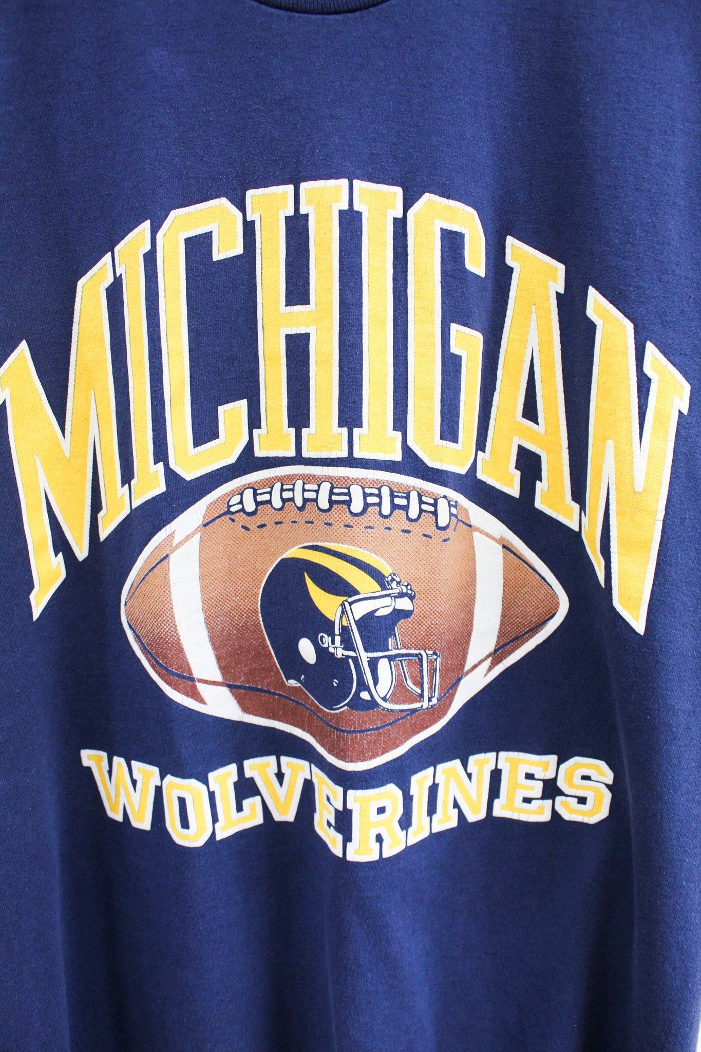 Vintage Michigan Wolverines Football Tee sold by HG Vintage product image thumbnail 2