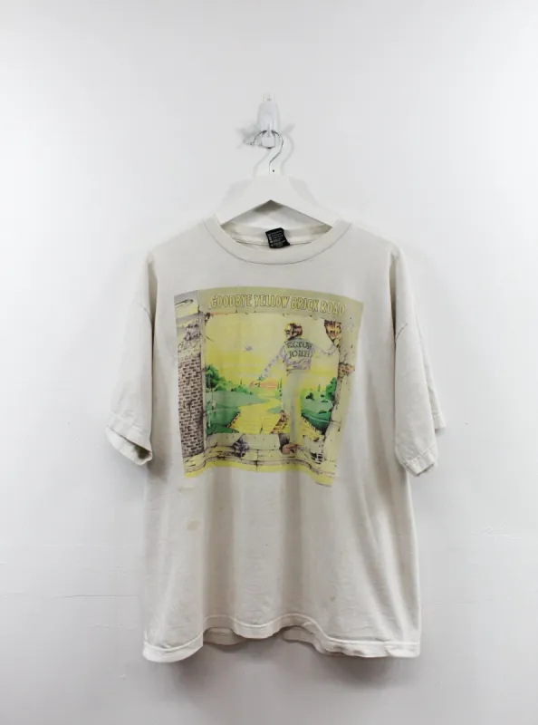 Vintage Elton John 1987 Goodbye Yellow Brick Road Tee sold by HG Vintage