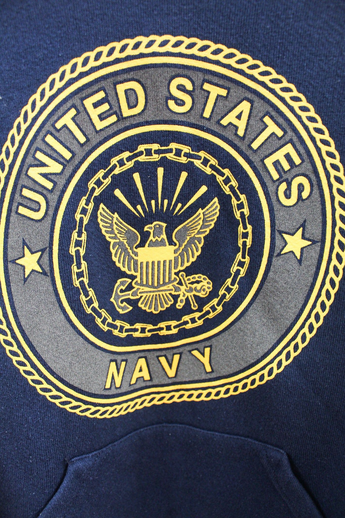 Vintage US Navy Logo Graphic Hoodie sold by HG Vintage product image thumbnail 2