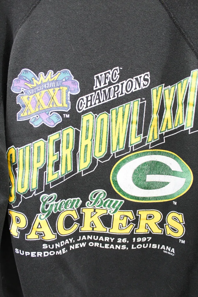 Z- Vintage 1997 Packers NFC Champions Super Bowl 31 NFL Crewneck sold by HG Vintage product image thumbnail 2