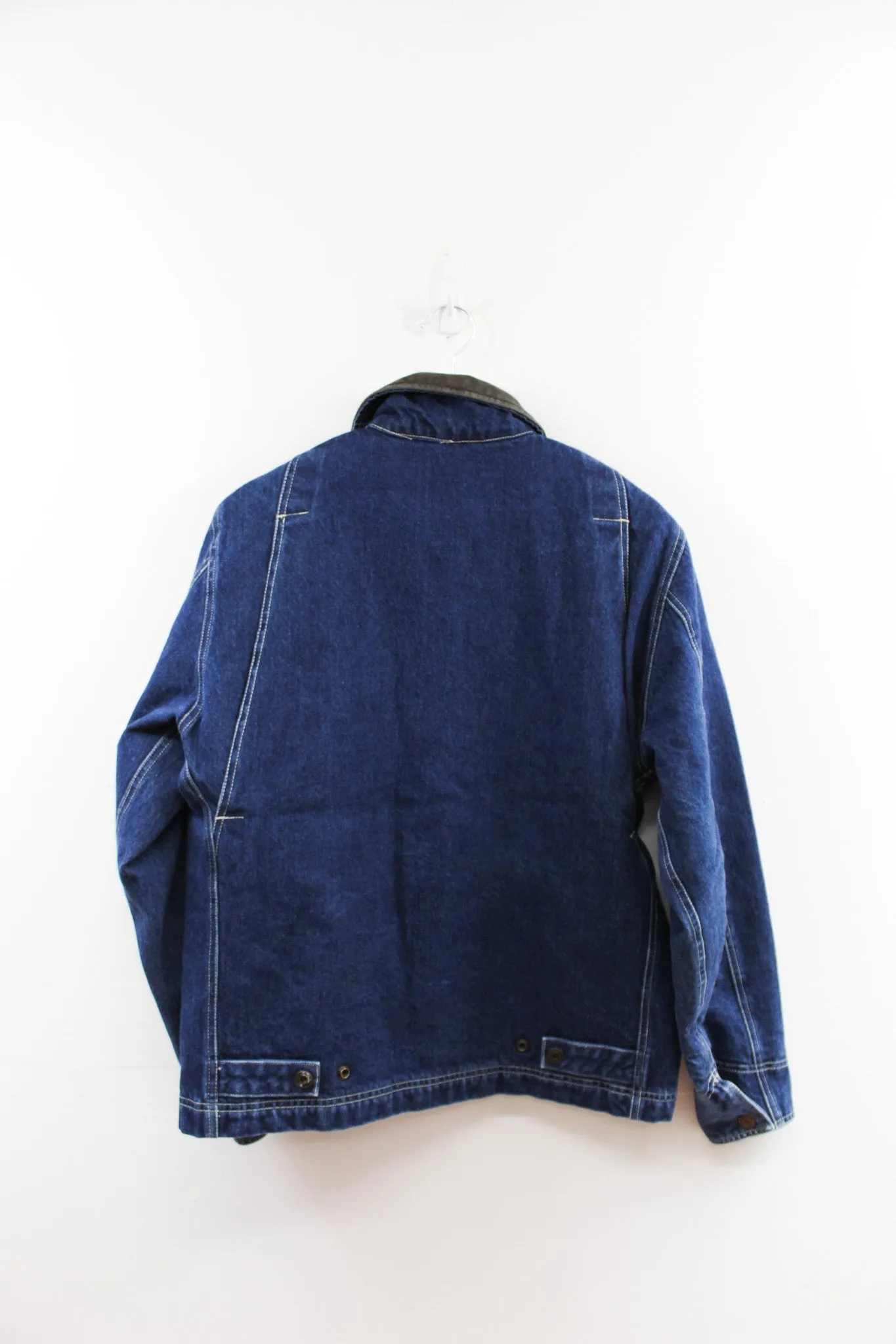 Vintage Gap 90s blanket lined Lined Denim Zip Up Jacket sold by HG Vintage product image thumbnail 3