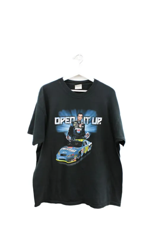 Z - Vintage Nascar Pepsi #24 Jeff Gordon Picture Hanes Beefy Tee sold by HG Vintage