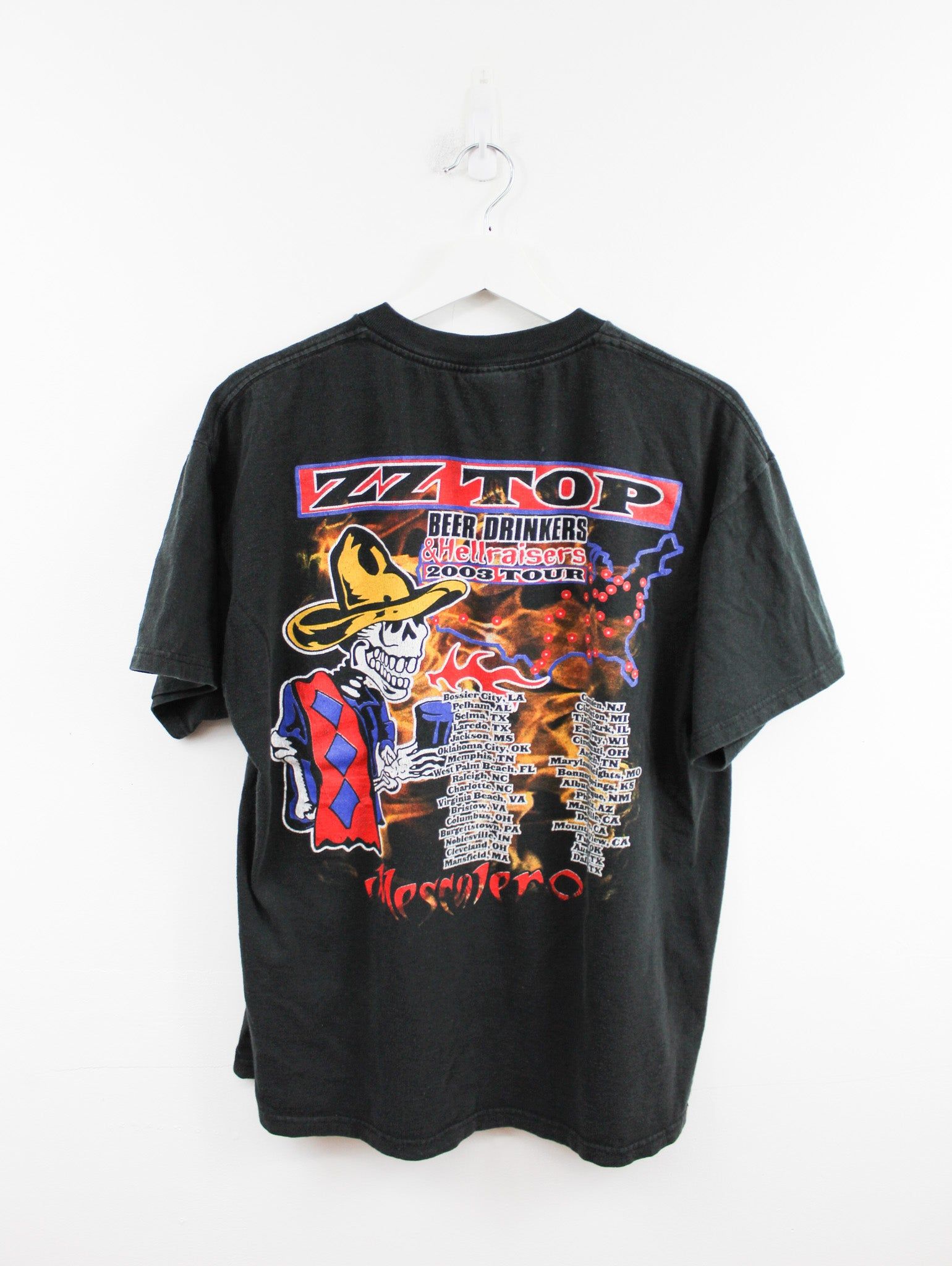 ZZ Top 2003 Tour Picture Tee sold by HG Vintage product image thumbnail 3