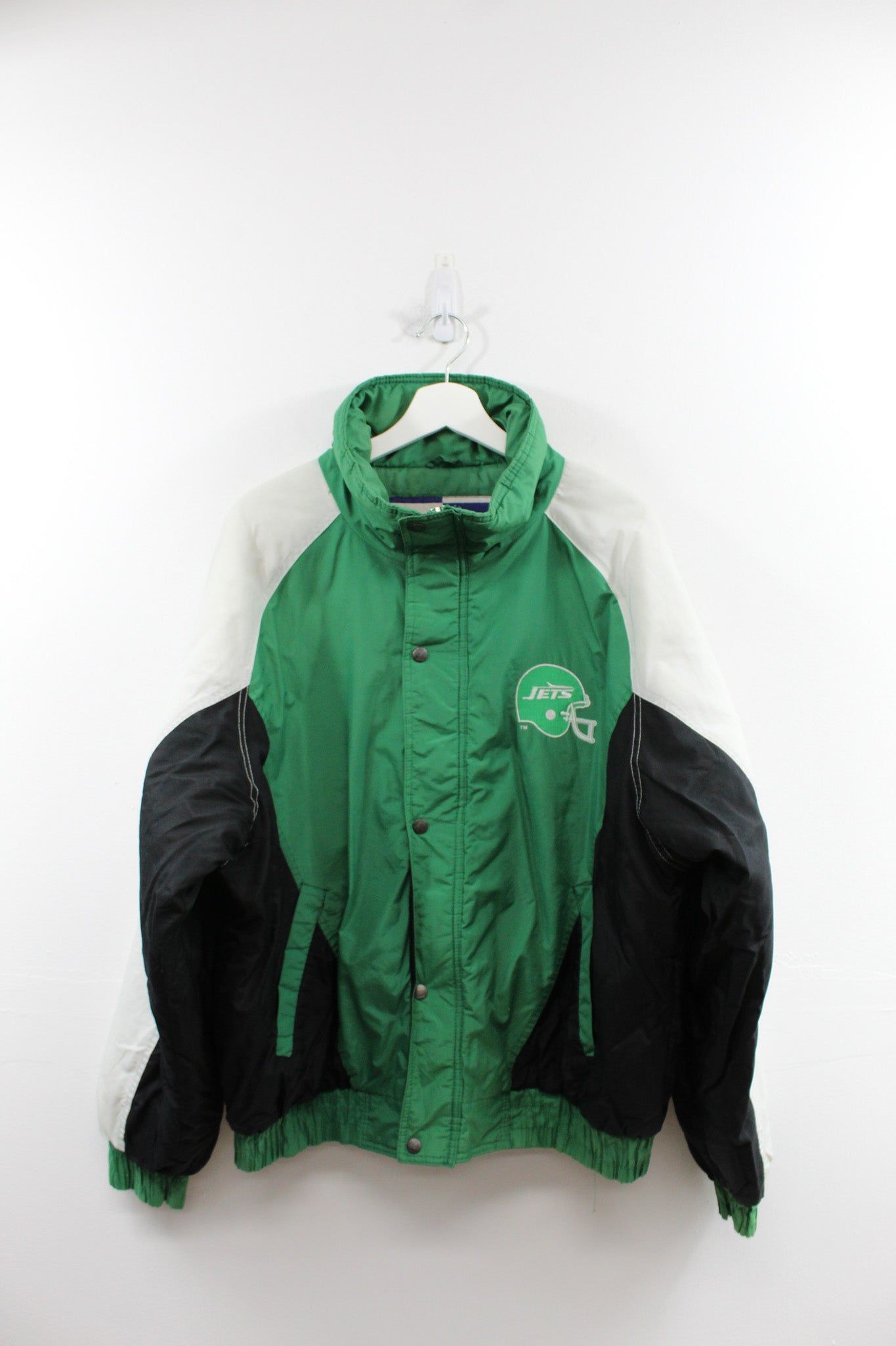 Vintage Logo 7 NFL New York Jets Winter Jacket sold by HG Vintage