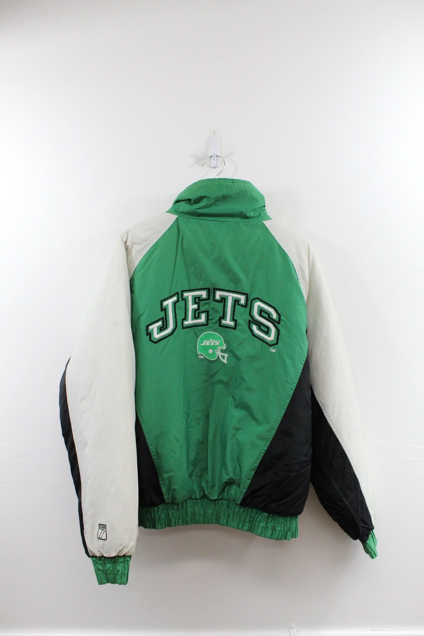 Vintage Logo 7 NFL New York Jets Winter Jacket sold by HG Vintage product image thumbnail 3