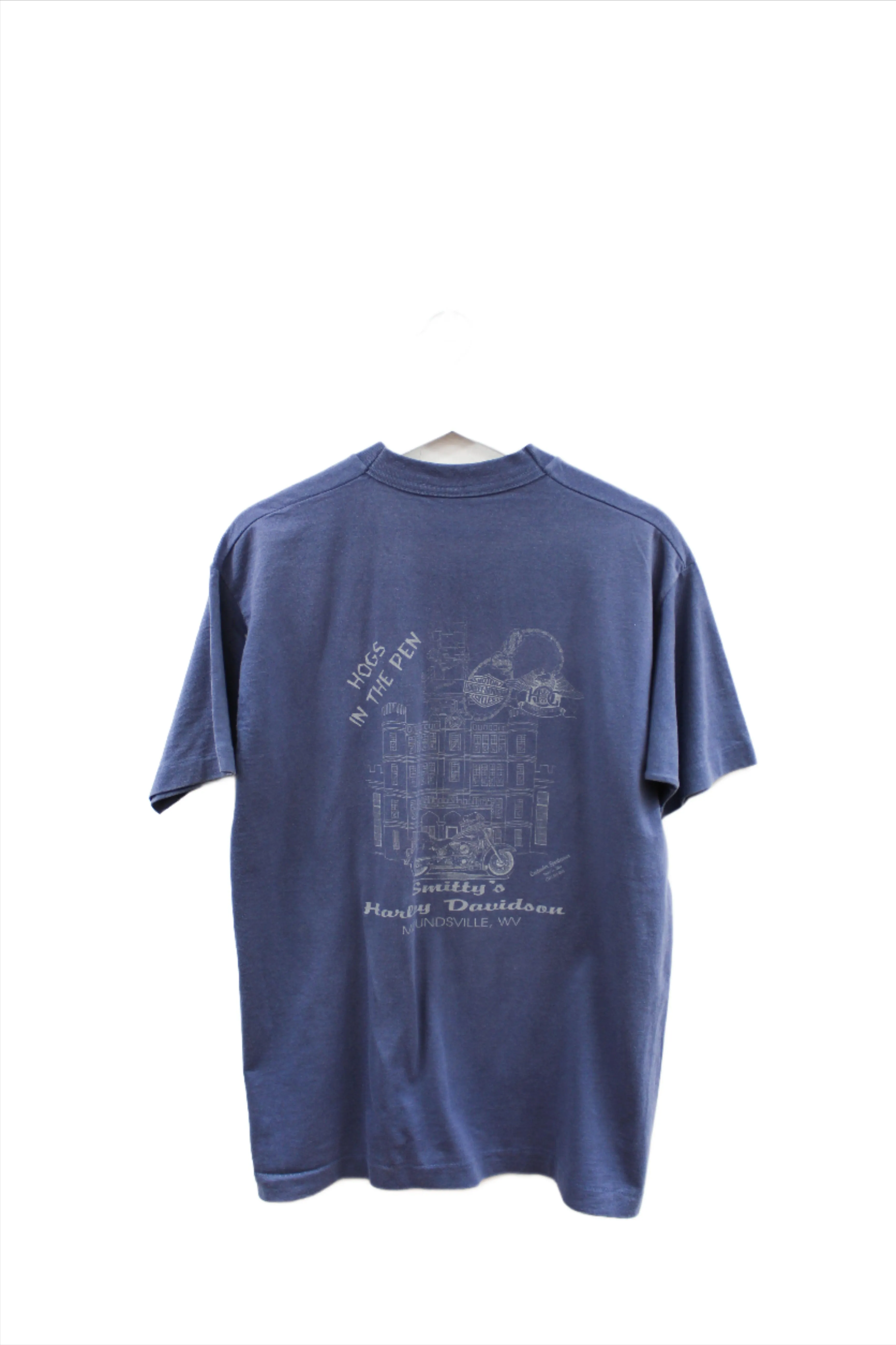 Z - Vintage Single Stitch 1998 Harley Davidson Hog In The Pens Moundsville Wv Fruit Of The Loom Tee sold by HG Vintage product image thumbnail 5