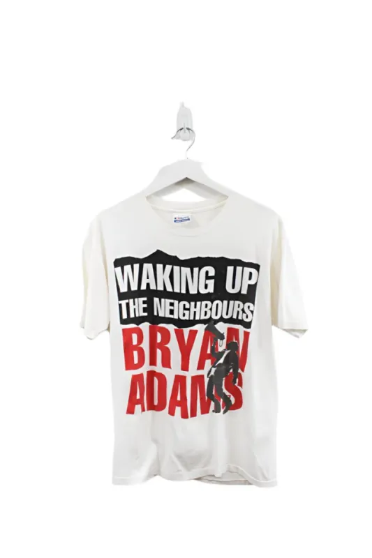 Z- Vintage 1992 Bryan Adams Waking Up The Neighbours Tour Single Stitch Hanes Tee sold by HG Vintage