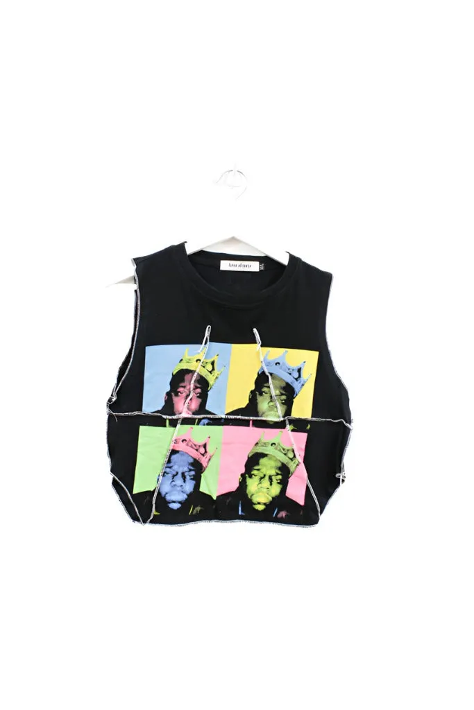 Z - Mojo Music Double Stitch Rework Biggie Collage sold by HG Vintage