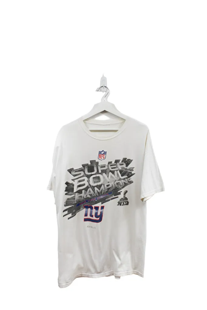 Z - 2012 Reebok NFL New York Giants Super Bowl 46 Champs Tee sold by HG Vintage