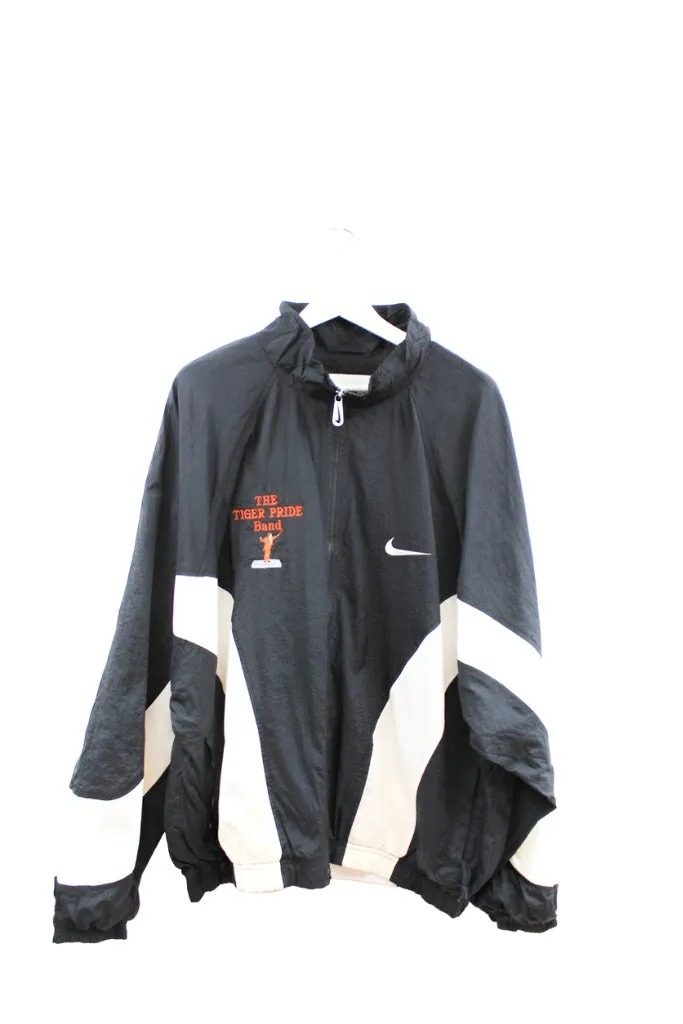Z - Vintage 90s Nike The Tiger Pride Band Nylon Windbreaker sold by HG Vintage