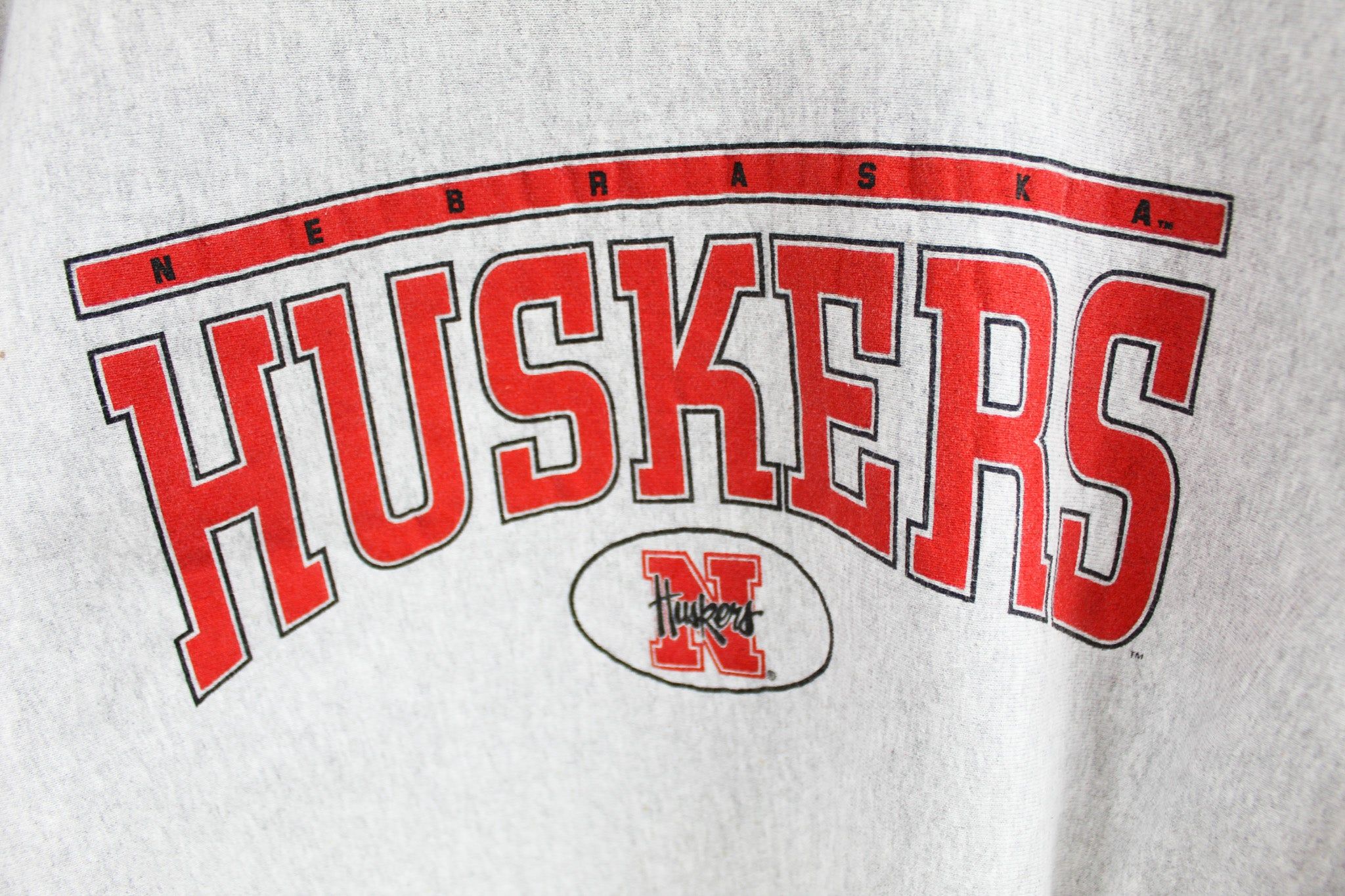 University Of Nebraska Cornhuskers Logo Crewneck sold by HG Vintage product image thumbnail 2